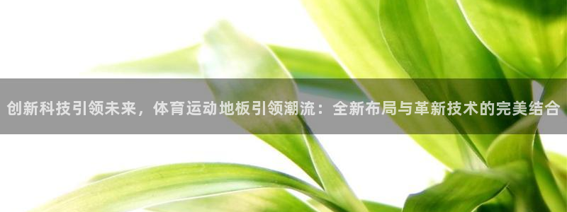 JJB竞技宝官网下载娱乐：创新科技引领未来，体育运动地板引领