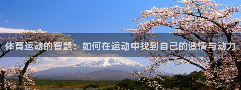 JJB竞技宝官网下载招商电话号码：体育运动的智慧：如何在运动